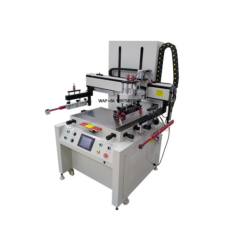 Silk Screen Printing - Автоматическая машина для шелкографии по бумаге,