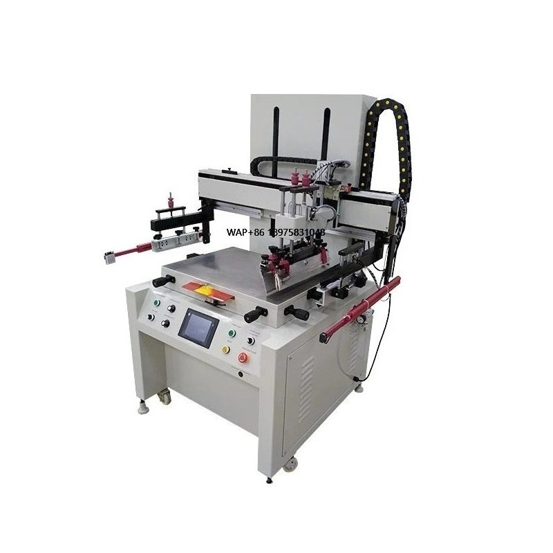 Silk Screen Printing - Автоматическая машина для шелкографии по бумаге,