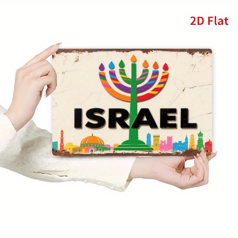 Art & Craft Paper Ideas For Kids - CIFBUY Винтажная алюминиевая настенная табличка в