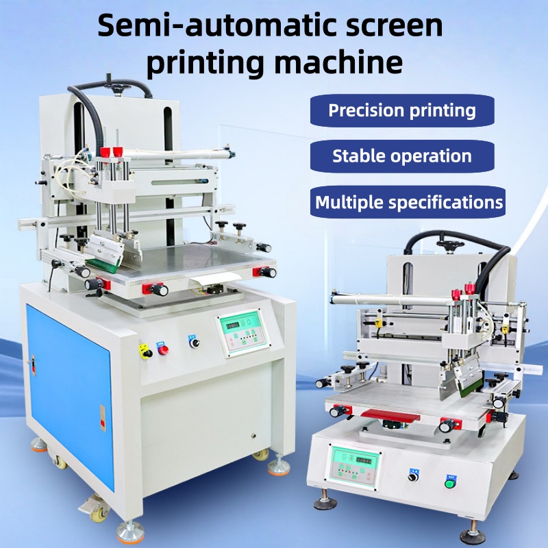 Silk Screen Printing - Вертикальный полуавтоматический станок для трафаретной печати