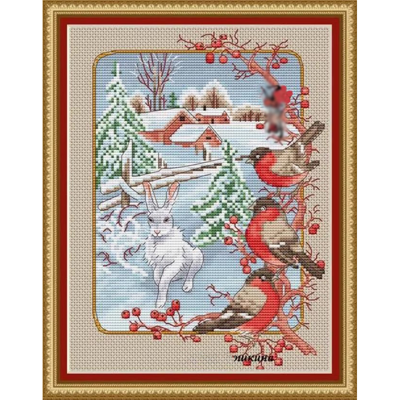 Art Craft And Cloth - 12086, наборы для вышивки крестом, полный