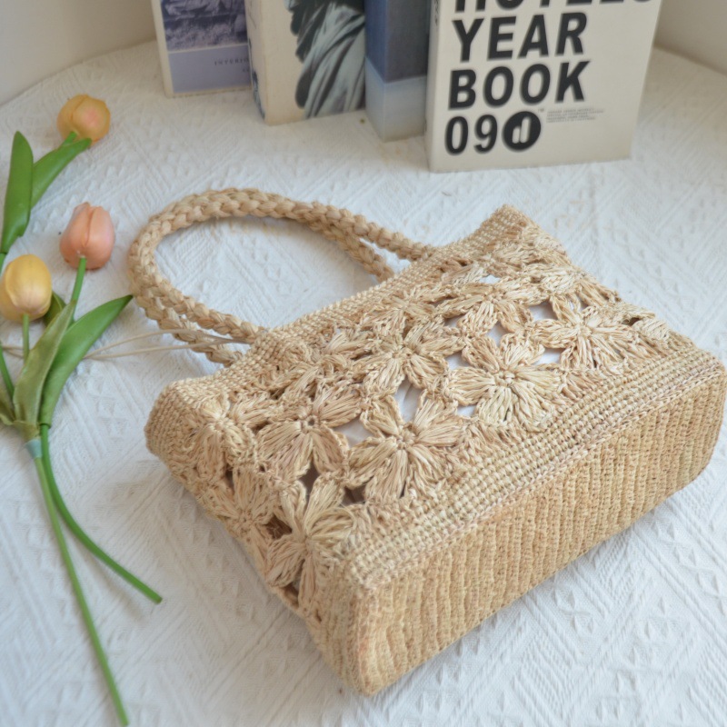 Богемная соломенная сумка с цв – обзор и цена Art Craft Items