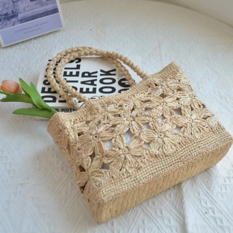 Богемная соломенная сумка с цв – обзор и цена Art Craft Items