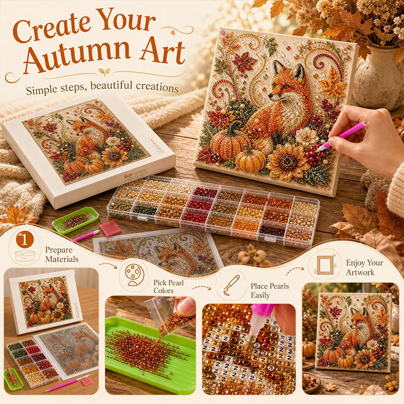 Набор для творчества «Осенняя  – обзор и цена Art And Craft Autumn