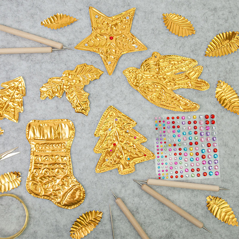 DIY Золотая фольга Художествен – обзор и цена Art Craft With Paper