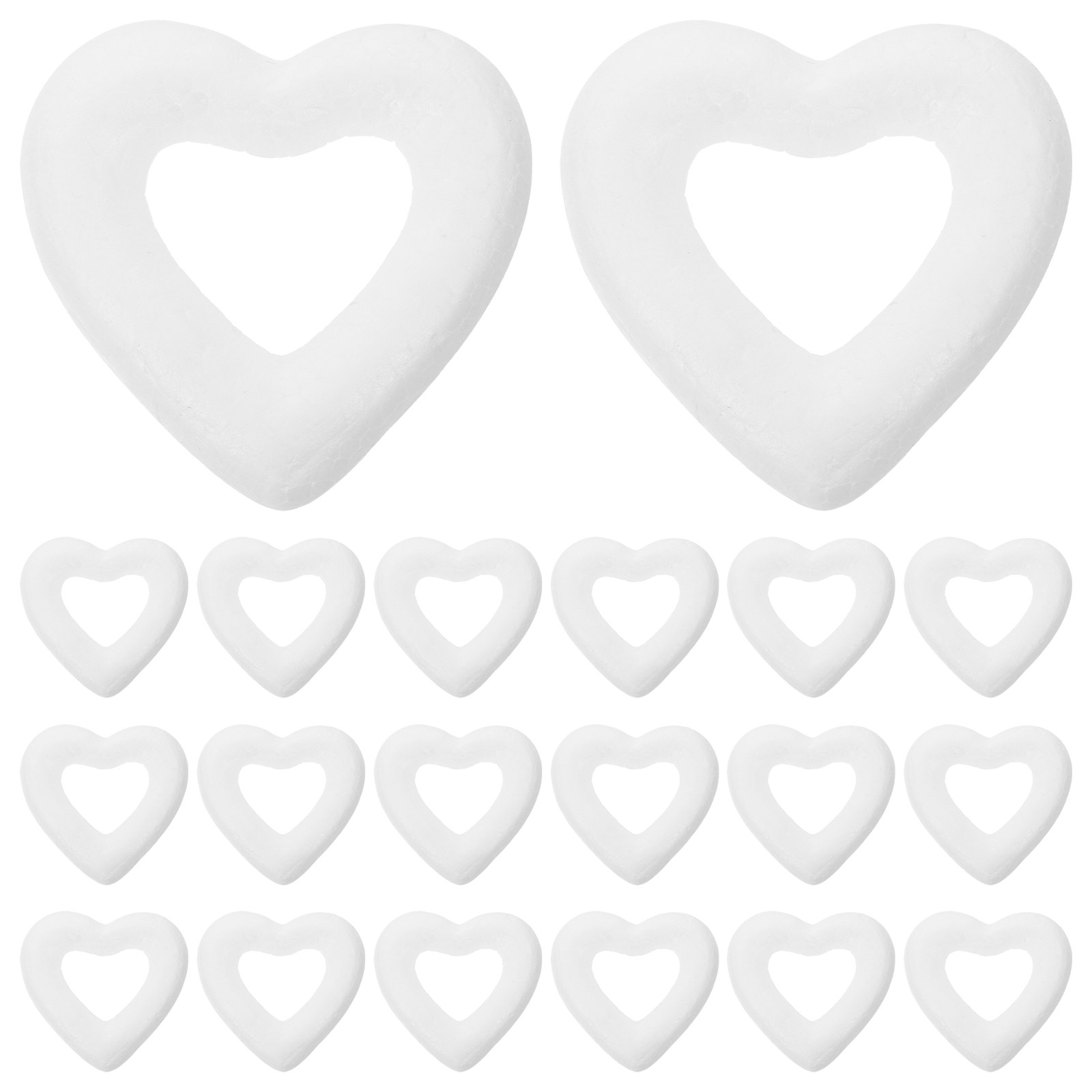 48 штук, 6 см, белые полые сер – обзор и цена Art And Craft Valentine