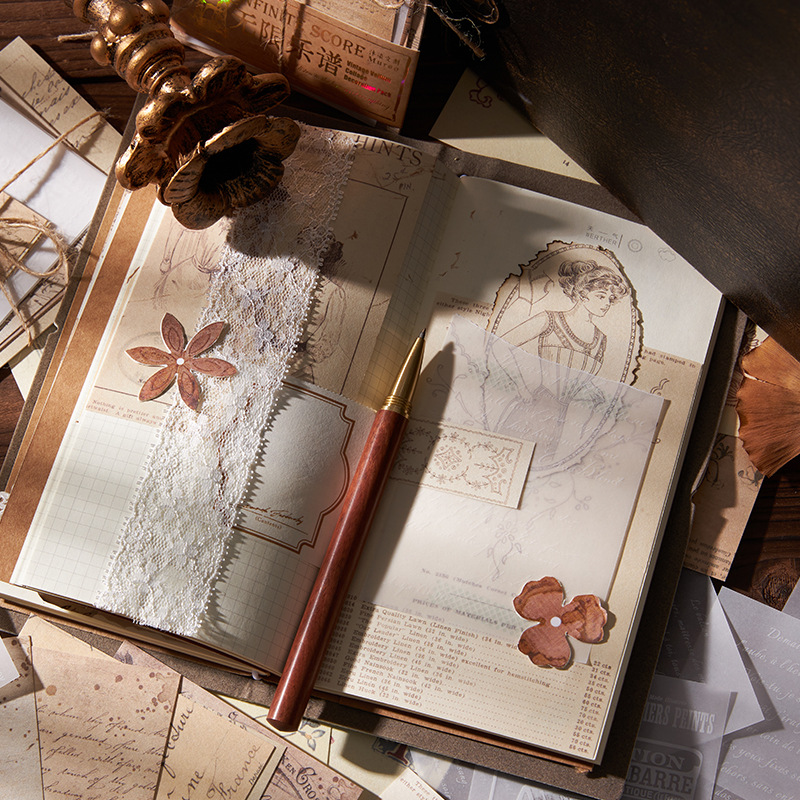 Винтажный набор бумаги для скр – обзор и цена Art Craft Journals