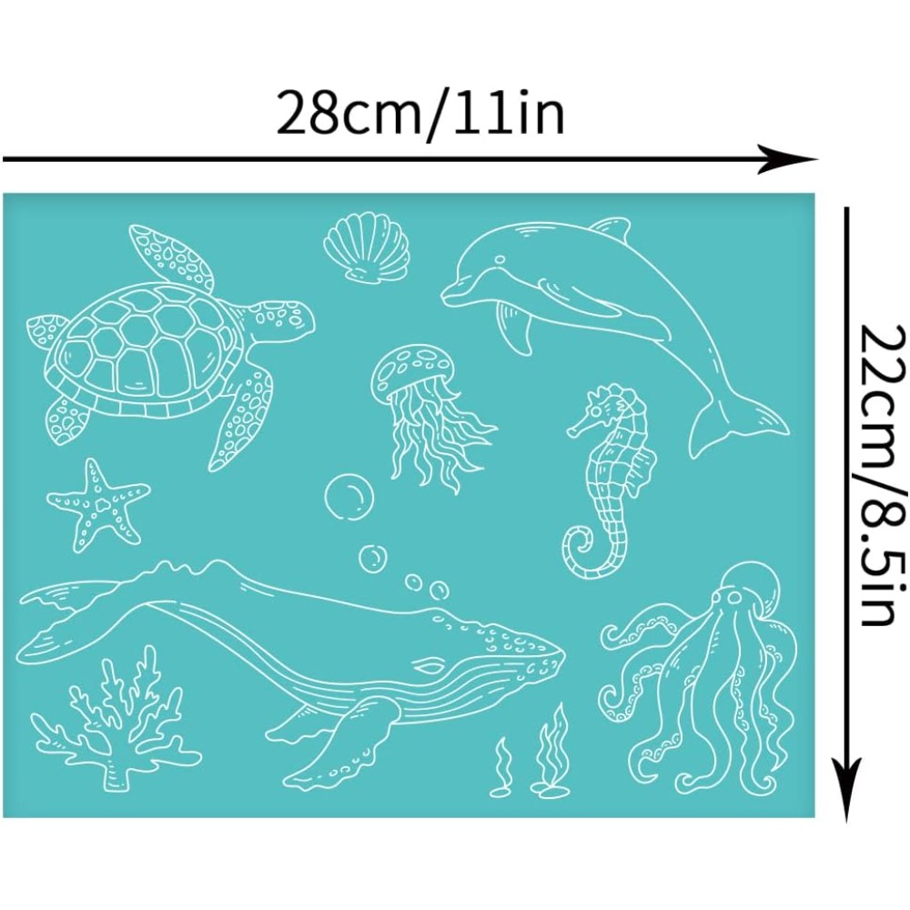 2 шт. 11x8,6 дюймов, самоклеящ – обзор и цена Silk Screen Printing